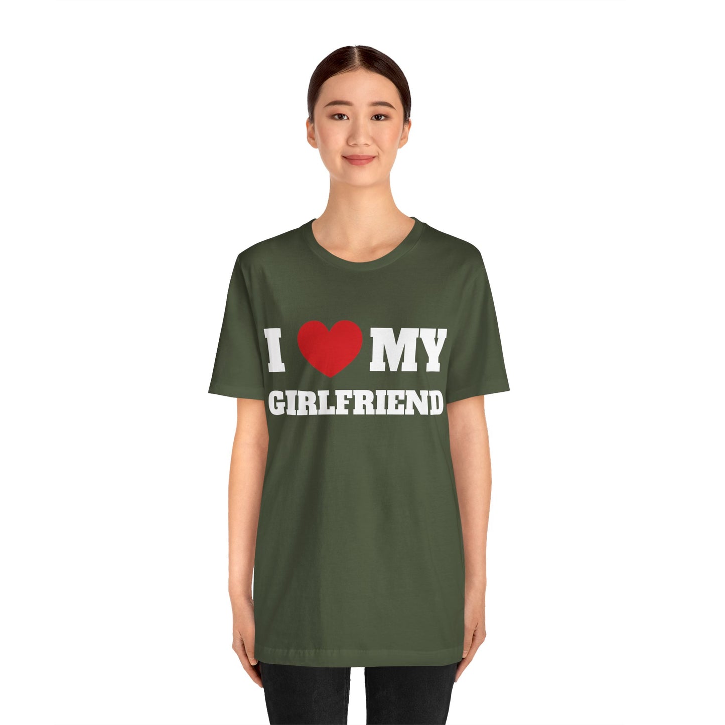 I Love My GF Unisex Short Sleeve Tee