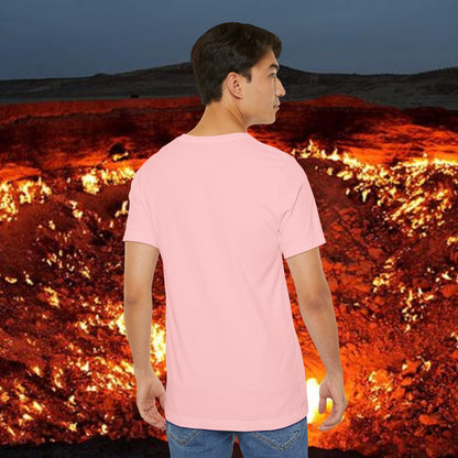 The World Is My Ashtray Front Design Unisex Short Sleeve Tee