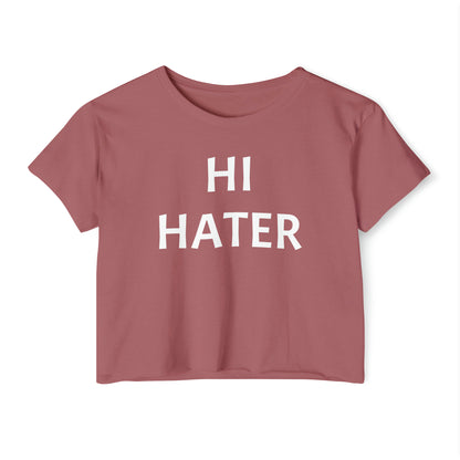 Hi Hater Women's Festival Crop Top