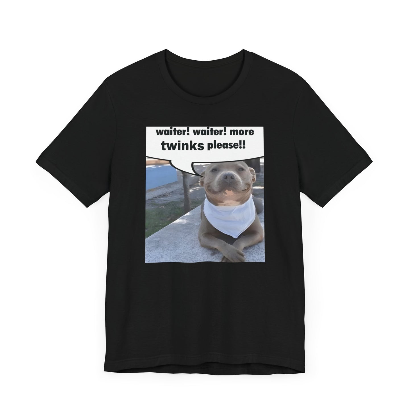 Waiter! More Twinks Please! Unisex Short Sleeve Tee Shirt