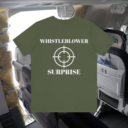 Whistleblower Surprise Unisex Short Sleeve Tee