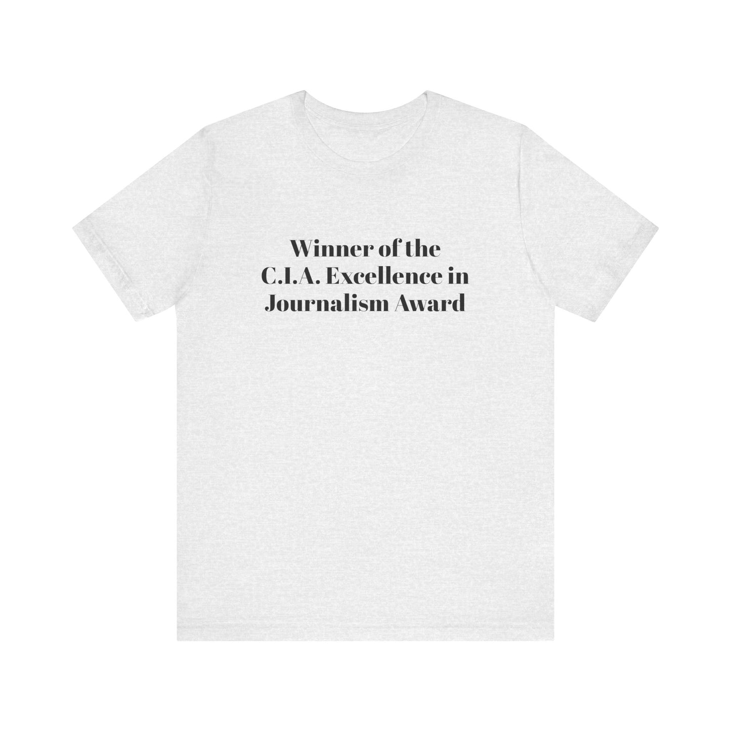 CIA Award Unisex Short Sleeve Tee