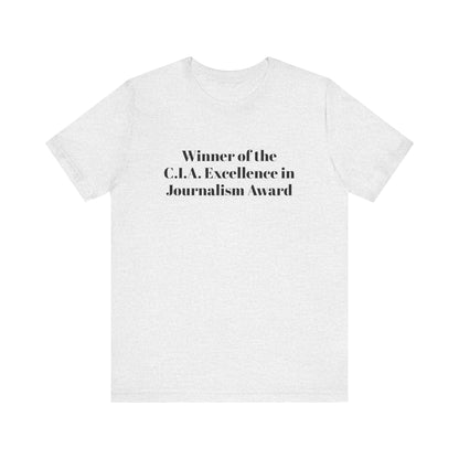 CIA Award Unisex Short Sleeve Tee