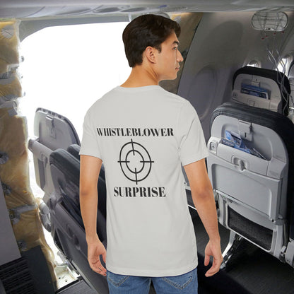 Whistleblower Surprise Unisex Short Sleeve Tee