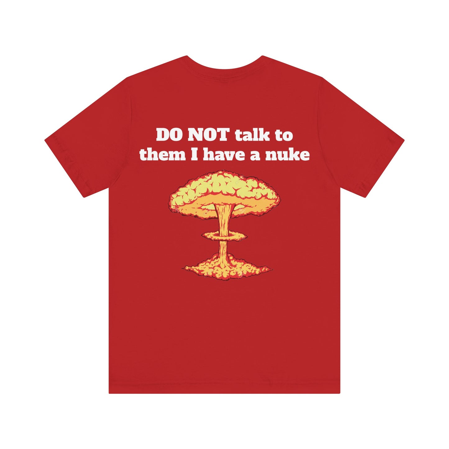 I Heart My Partner Nuke Unisex Short Sleeve Tee