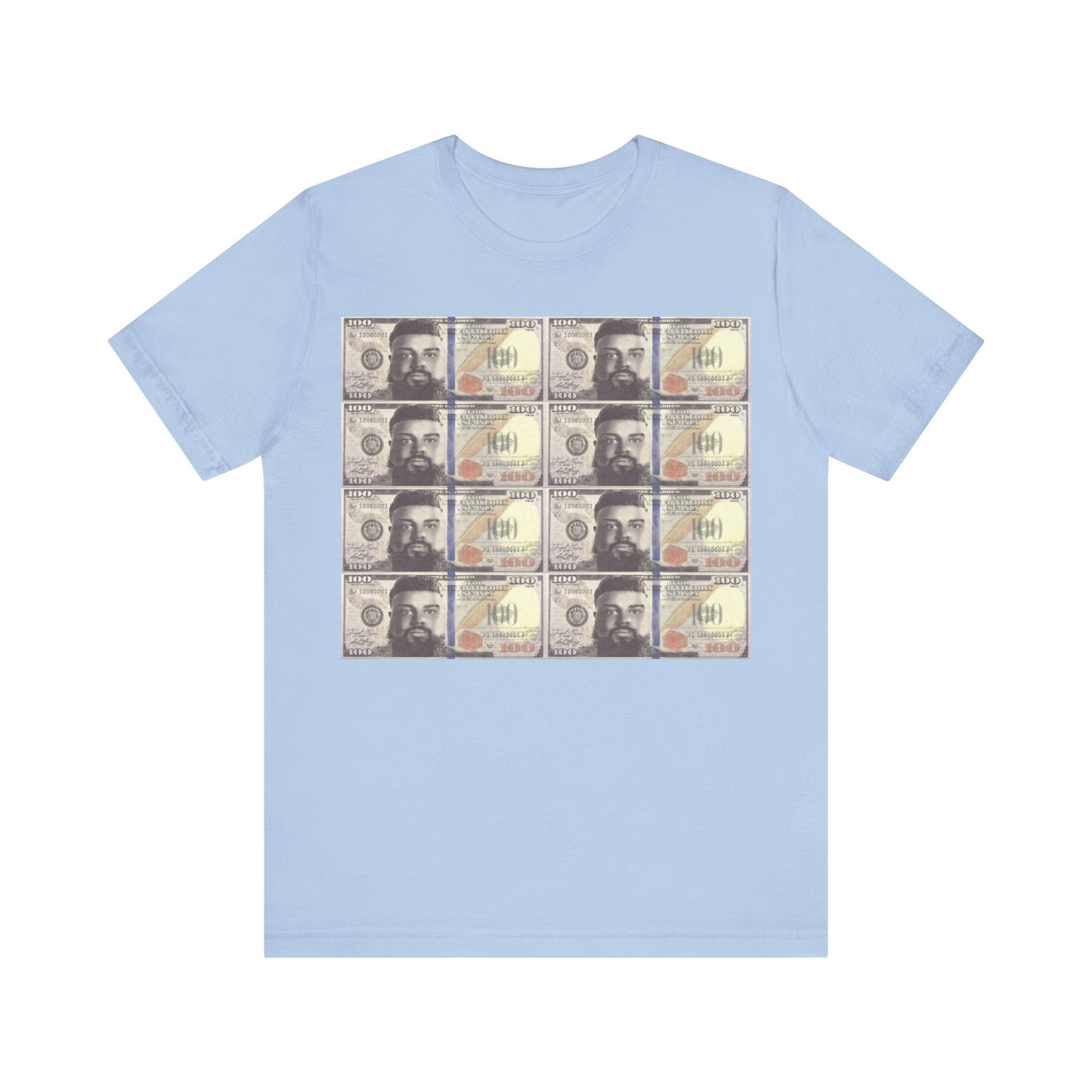 Joeyy Dollar Bill Unisex Short Sleeve Tee