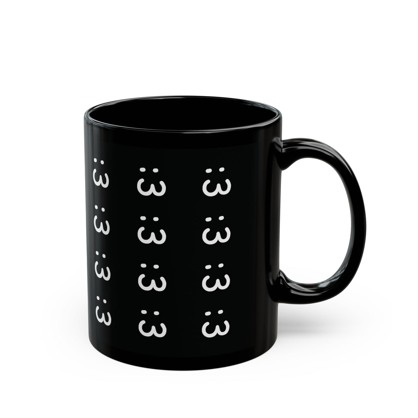 :3 Black Mug (11oz, 15oz)