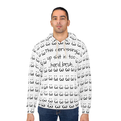 :3 Unisex Pullover Hoodie (AOP)