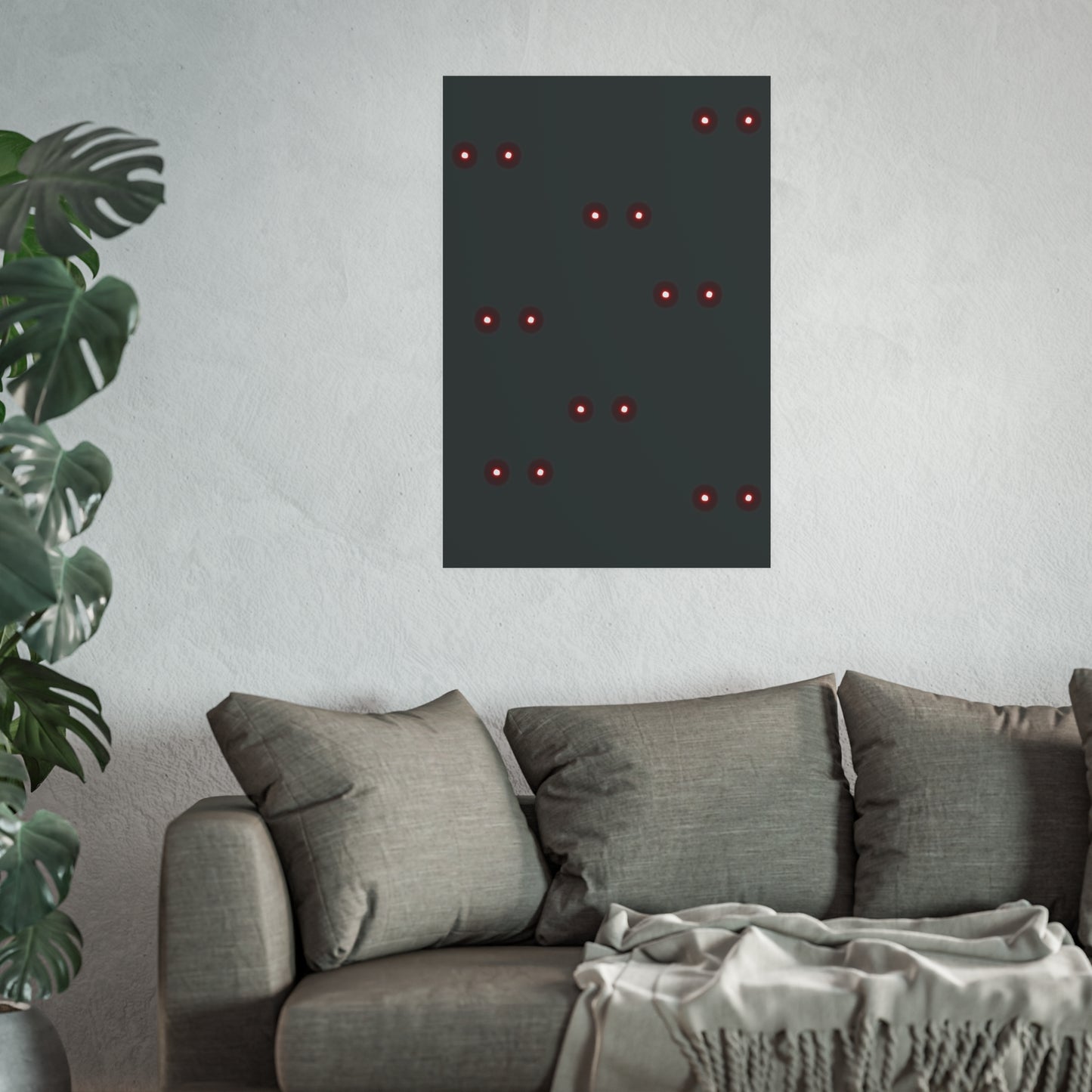 Red Eyes Satin and Archival Matte Posters