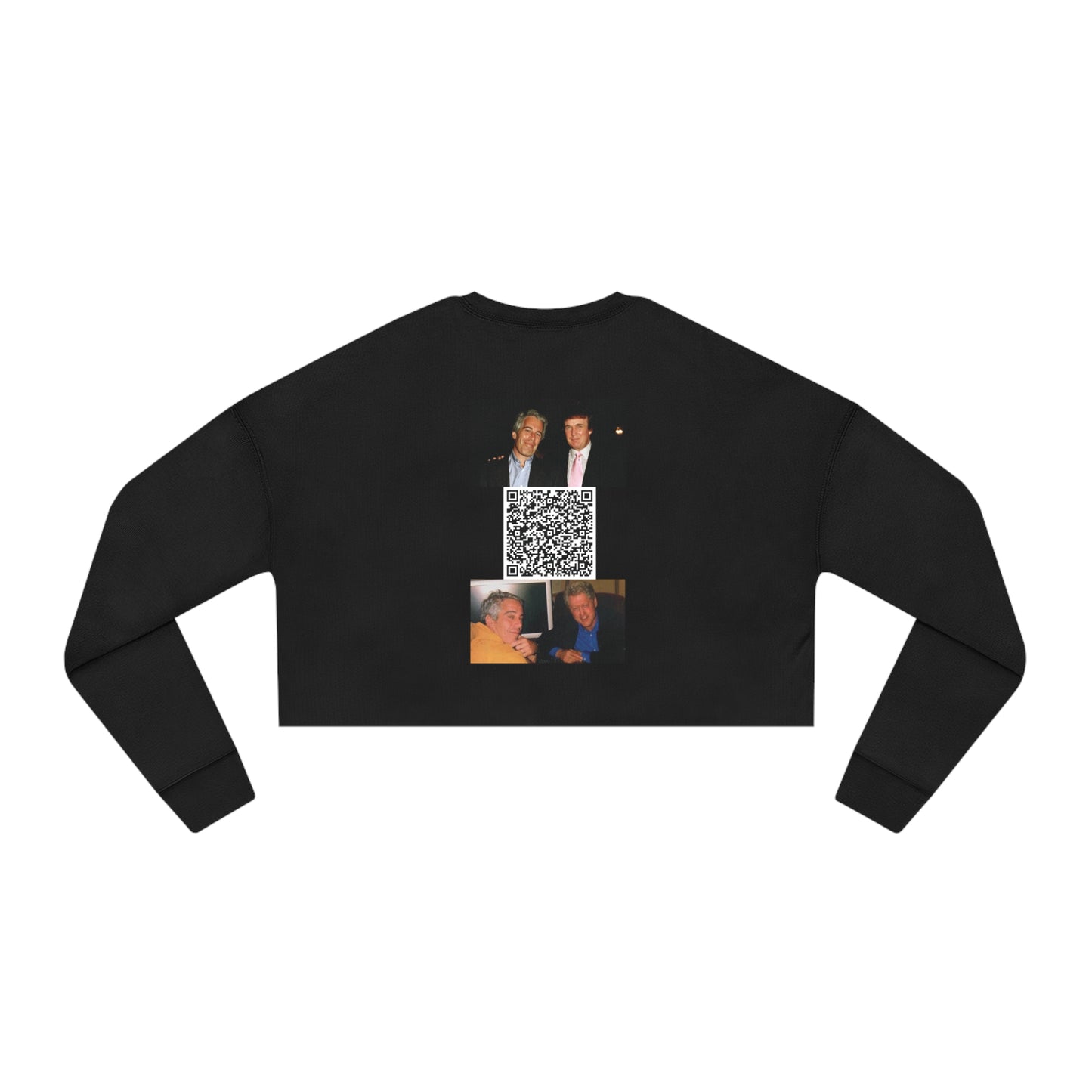 Love & Trust The Government Cropped Sweatshirt