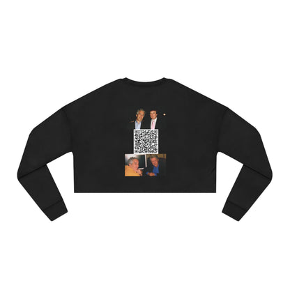 Love & Trust The Government Cropped Sweatshirt