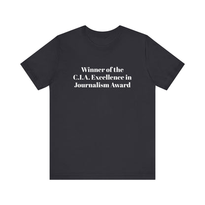 CIA Award Unisex Short Sleeve Tee