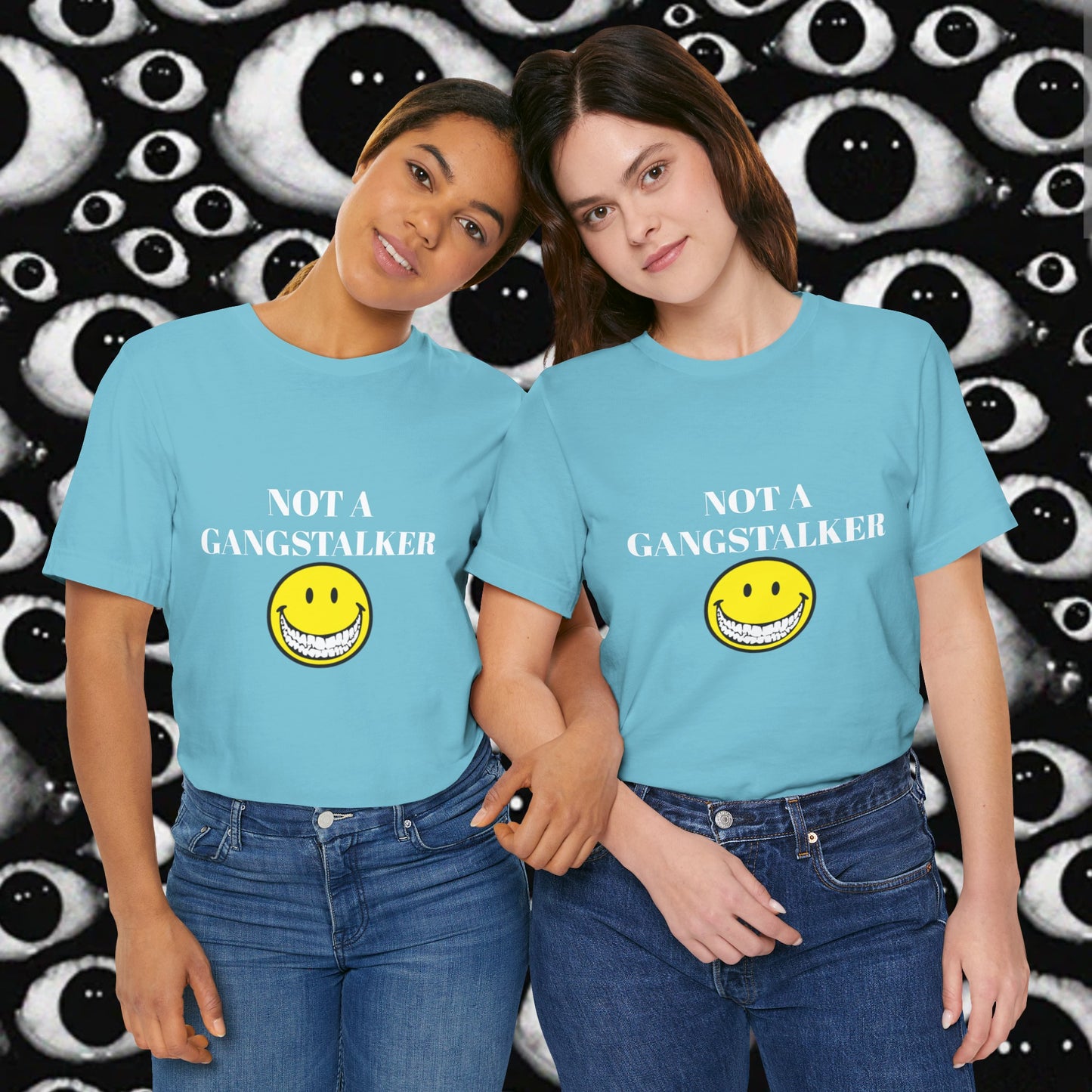 Gangstalking Unisex Short Sleeve Tee